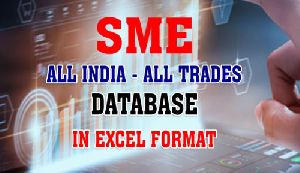 SME Small &amp;amp; Medium Companies Database (All India - All Trades) IN EXCEL FORMAT