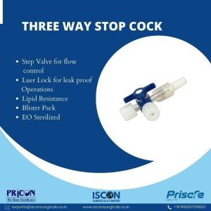 Three Way Stop Cock