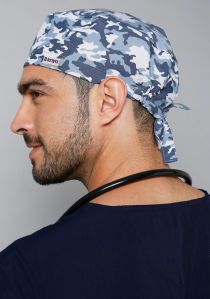 Knya Unisex Camouflage Premium Scrub Cap, Style : Army Style