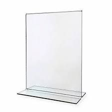 A6 Size Acrylic Photo Frame Stand