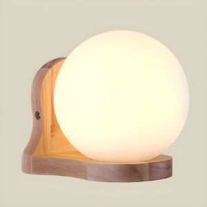 Glassy Ball Lamp Wall Light