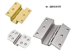 brass w hinges