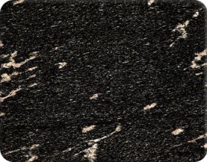 Fish Black Granite Slab
