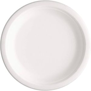 7 Inch Round Biodegradable Plastic Plate