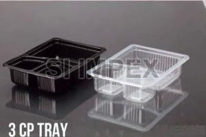 3cp Square Meal Tray