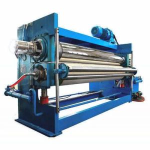 Calendering Machines - 5 Roller Calender Machine channel body hydraulic  Manufacturer from Surat