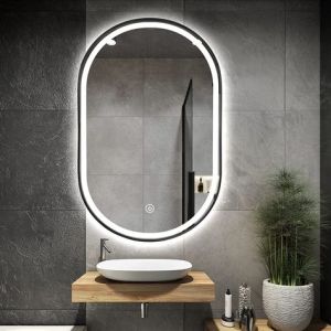Oval LED Bathroom Wall Mirror