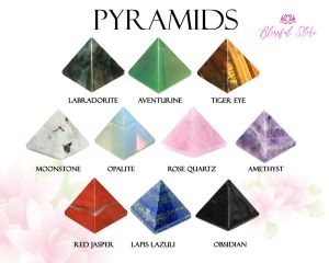 crystal pyramids