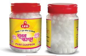 LEO Pure Camphor Tablets Jar-250gm