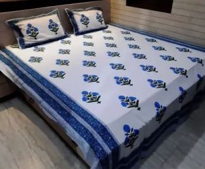 Hand Block Printed Bedsheet