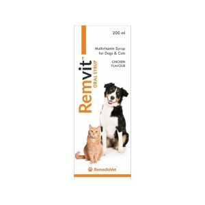 Multivitamin Syrup For Dogs &amp;amp; Cats Yummy Chicken Flavour