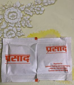 Prasad Sachet for Temple