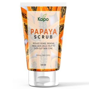 papaya face scrub