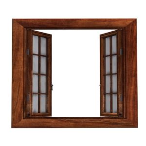 Teak Wood Window