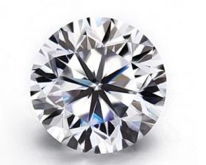 1.55 mm IF Round Shape Lab Grown Diamond