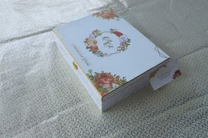Marriage invitation box with card