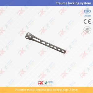 Posterior medial proximal tibia locking plate 3.5mm