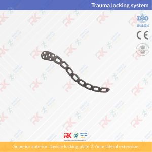 Superior anterior clavicle locking plate - with lateral extension