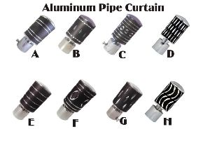 Aluminium Pipe Curtain Finials