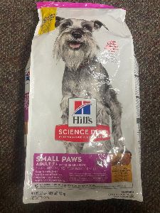 small paws adult chicken meal barley brown rice dry dog food