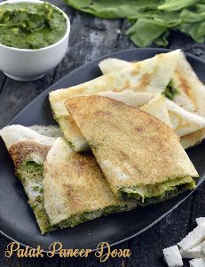 Ready To Eat Palak Paneer Dosa