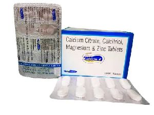 Calcium Citrate Calcitriol Magnesium & Zinc Tablets