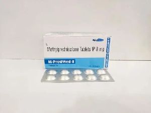 Methylprednisolone IP 8mg Tablets