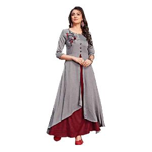 Ladies Double Layered Kurti