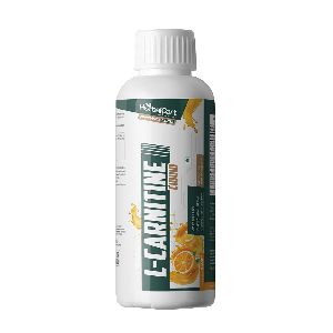 HerbalCart L Carnitine Liquid- Orange Flavour (450ml)