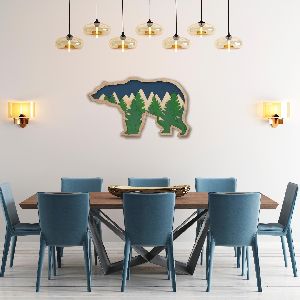 bear wall decor