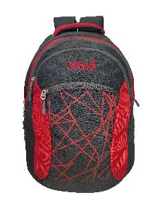 an 404 red backpack