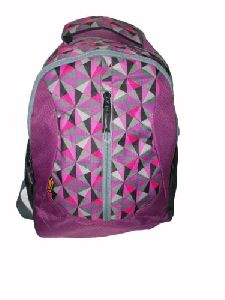 Purple College Bag