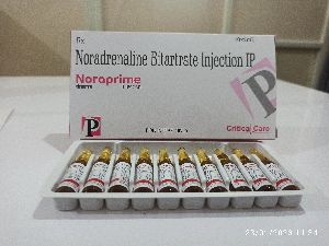 Each Ml contain Noradrenaline Bitartrate 2mg injection