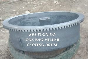miller bag concrete mixer casting drum