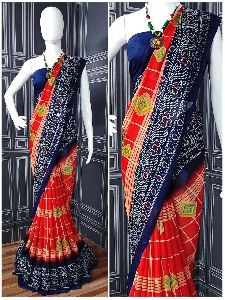 semi georgette saree