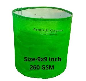 9x9 Inch HDPE Round Grow Bag