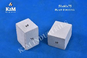 50 x 60 x 75mm Plain Footing Concrete Cover Blocks