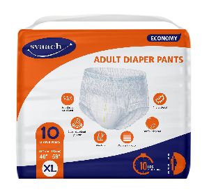 Svaach Economy Adult Diaper Pants XL 10s
