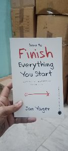 Finish Everything You Start Book