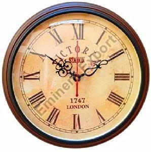 wooden wall clock