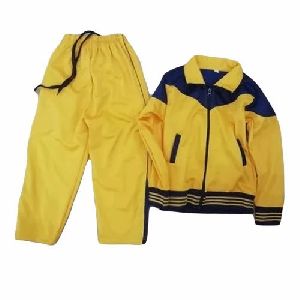 Kids Polyester Cotton Tracksuits