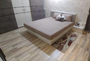 Wooden Bed Without Storage