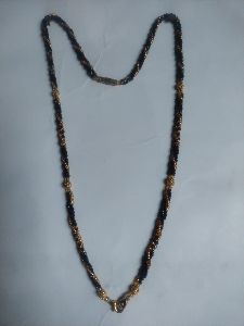 Black and Golden Beads Mangalsutra