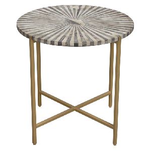 Mother of Pearl Cross Leg Table