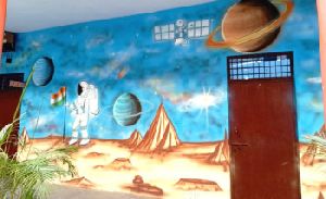 play school wall painting service