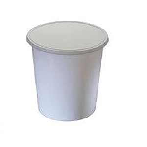 1000ml Tall White Plastic Container