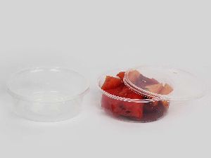 400ml Transparent Round Plastic Container