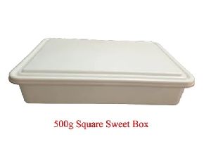 500 Gram White Sweet Box