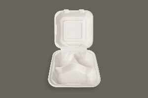 8 Inch 3 CP Clamshell Takeaway Box