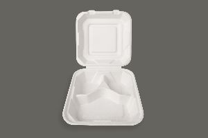9 Inch 3 CP Clamshell Takeaway Box